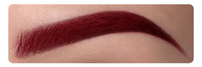 wine red eybrow tint supplier